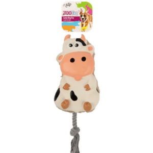 Dog Toy: Toss'A' Cow Zootex