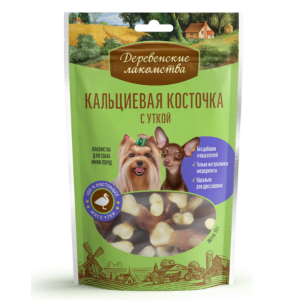 Лакомство для собак мелких пород — с филе утки 55 г