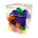 Cat Toy Set with Massage Balls in a Tube, 60 Pieces