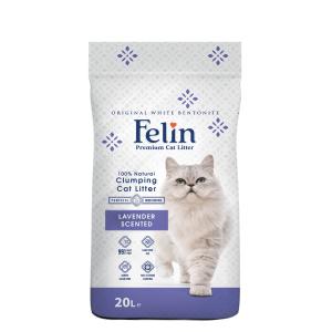 Կատվի լցանյութ՝ լավանդայի բույրով FELIN (20 լ)