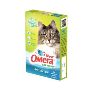 Հավելում կատուների մազագնդիկների դուրսբերման համար Omega Neo+