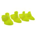 Glow-in-the-Dark Silicone Dog Boots ALTA (Size M, 4 pcs, with Velcro Straps)