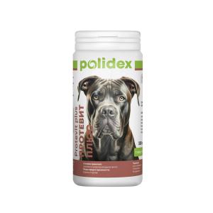 Մկանային զանգվածի աճի հավելում շների համար Polidex Протевит плюс