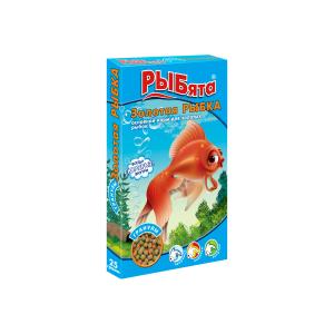 Հիմնական գրանուլ կեր ոսկե ձկնիկների համար РЫБята Золотая Рыбка (25գ)