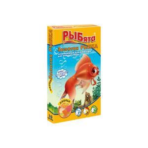Ոսկե ձկնիկների համար հիմնական կեր "РЫБята Золотая РЫБКА" (10 գ)