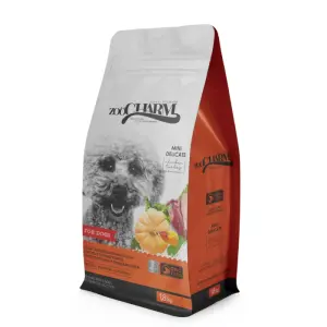Չոր կեր փոքր ցեղատեսակի շների համար (Հավ, Հնդկահավ, Եղնիկ) – 12 կգ ZOOCHARM