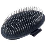 DeLIGHT Rubber Hand Brush (with Metal Teeth)