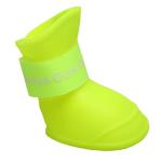 Glow-in-the-Dark Silicone Dog Boots ALTA (Size M, 4 pcs, with Velcro Straps)