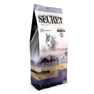 Չոր կեր բոլոր ցեղատեսակի շան ձագերի համար, հավի մսով և հացահատիկով, 15 կգ SECRET Life Force