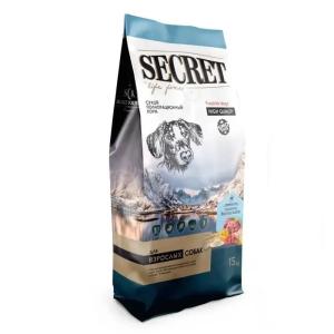 Չոր կեր՝ գառան մսով և բրնձով, բոլոր ցեղատեսակների շների համար, 15 կգ SECRET Life Force
