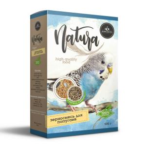 Փետրափոխության ժամանակ կեր խառնուրդ թութակների համար SECRET Natura (500 գ)