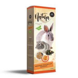 Մեղրով և ձվով հացահատիկային ձողիկներ կրծողների համար՝ SECRET Natura(400 գ)