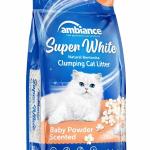 Ambiance Baby Powder Premium Bentonite Cat Litter, 10L