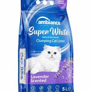 Наполнитель для кошачьего туалета Ambiance Lavender (бентонитовый), 5л