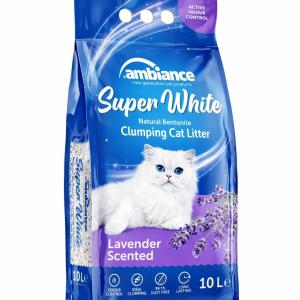 Наполнитель для кошачьего туалета Ambiance Lavender (бентонитовый), 10л