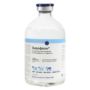 Էնրոֆլոն 10% (100մլ) – Լուծույթ ներարկման համար, 100 մլ