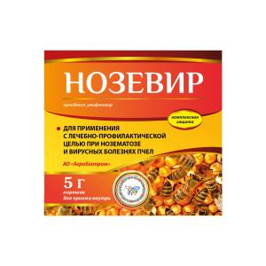 Nozevir 5g - Powder for treatment and prevention of Nosematosis and viral diseases in bees