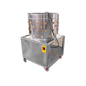 Feather plucking machine 30