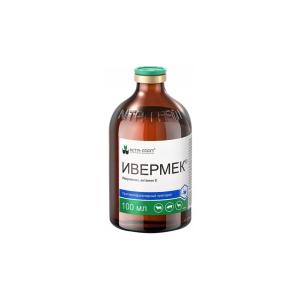 ИВЕРМЕК (Ivermek) – Противопаразитарный раствор для животных, 30 мл