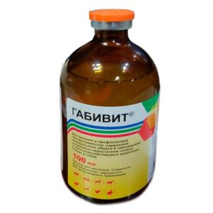 ԳԱԲԻՎԻՏ (Gabivit) – Վիտամինային համալիր սելենով կենդանիների և թռչունների համար, 100 մլ