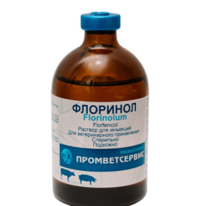 FLORINOL – Broad-spectrum antibacterial veterinary drug 100ml