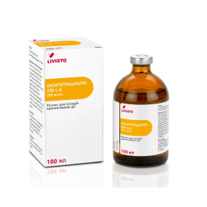 OXYTETRACYCLINE 200 LA – Long-acting injectable solution, 100 ml