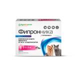 Ֆիպրոննիկա շների և կատուների համար 2–5 կգ, 1 հաբ