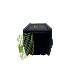 Փոխադրման վանդակ կենդանիների համար — Սև, PETS PREMIUM ECO TREK