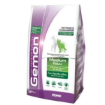 Չոր կեր միջին չափի մեծահասակ շների համար (20 կգ) Gemon Lamb & Rice
