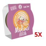 Կեր կատուների համար՝ ճուտ և ծովախեցգետին ժելեում 75գ 5հատ