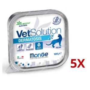 Pate for cats with skin problems (100 g) 5 pcs