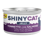 Консервы для взрослых кошек с тунцом и лососем 70г ShinyCat