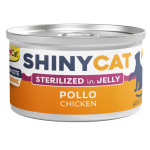 Թաց կեր ստերիլիզացված կատուների համար՝ հավ (70 գ) ShinyCat