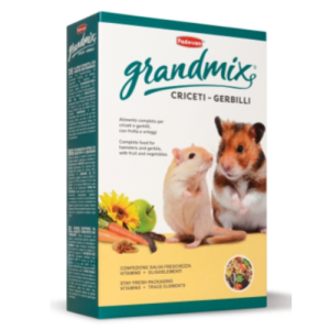 Լիարժեք կեր մեծահասակ խամյակների և գերբիլների համար (1 կգ, 400 գ) - GrandMix