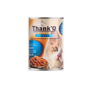 Premium Wet Cat Food with Fish — Thank’Q Premium Fish, 415g