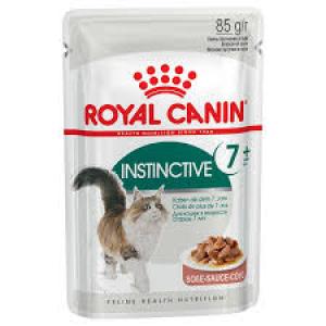 Թաց կեր հասուն կատուների համար — Royal Canin Instinctive 7+ Gravy | 10×85 գ