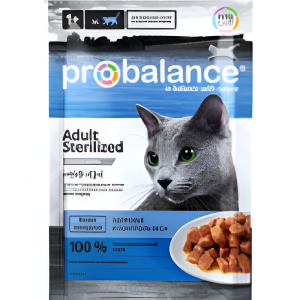 ProBalance Sterilized ստերիլիզացված կատուների համար 85գ