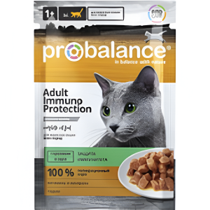 Immuno Protection կատվի թաց կեր նապաստակի մսով և սոուսով 85գ