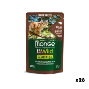 Мешочек для кошек Monge Bwild Adult с мясом бизона