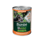 Влажный корм для собак Monge Dog Wet Bwild Puppy & Junior c уткой, тыквой и цукини 400 г