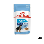 Royal Canin Maxi Puppy Gravy – Влажный корм для щенков крупных пород до 15 месяцев, 140 г (упаковка 10 шт)