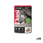 DARSI Влажный корм для взрослых кошек, Ягнёнок, кусочки в соусе, 85 г