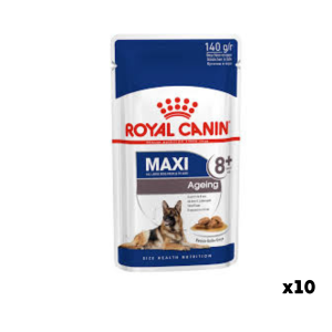 Թաց կեր խոշոր ցեղատեսակի տարեց շների համար (8+ տարիքից), 140 գ (փաթեթ՝ 10 հատ) Royal Canin Maxi 8+ Ageing Gravy