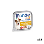 Паштет из курицы с фруктами и малины (100 г) — Monge Fruit