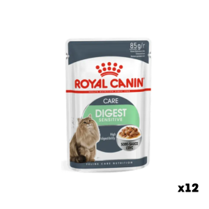 Wet food for cats with sensitive digestion — Royal Canin Digest Sensitive Gravy | 10×85 g
