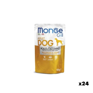 Շան թաց կեր (Հավ և հնդկահավ) 100գ — Monge Grill