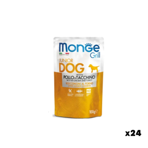 Корм для щенков: курица и индейка MONGE GRIL
