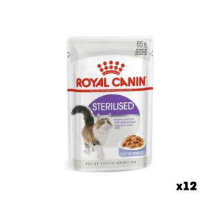 Royal Canin Sterilised Jelly | Wet food for sterilised cats | 85 g (pack of 10)
