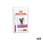 Royal Canin Renal with Chicken pouch, влажный корм для кошек с почечной недостаточностью, 85 г (10 шт)