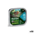 Паштет для взрослых стерилизованных кошек с тунцом и овощами (100 г) Monge Bwild STERILISED
